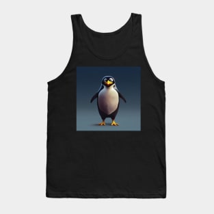 Cute Penguin Print for Kids Tank Top